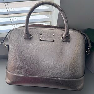 Kate Spade Satchel Bag Bronze Metallic Color